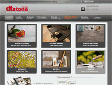 Tablet Screenshot of dtstone.co.uk